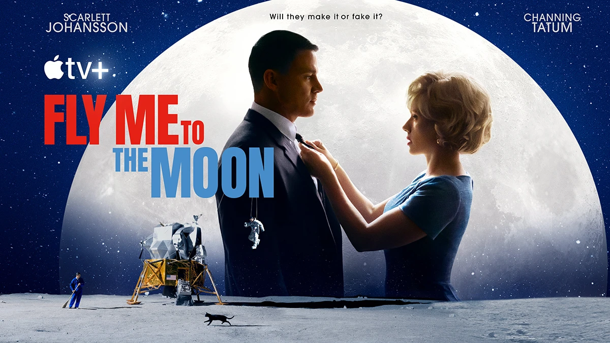 Fly Me to the Moon 2024 poster