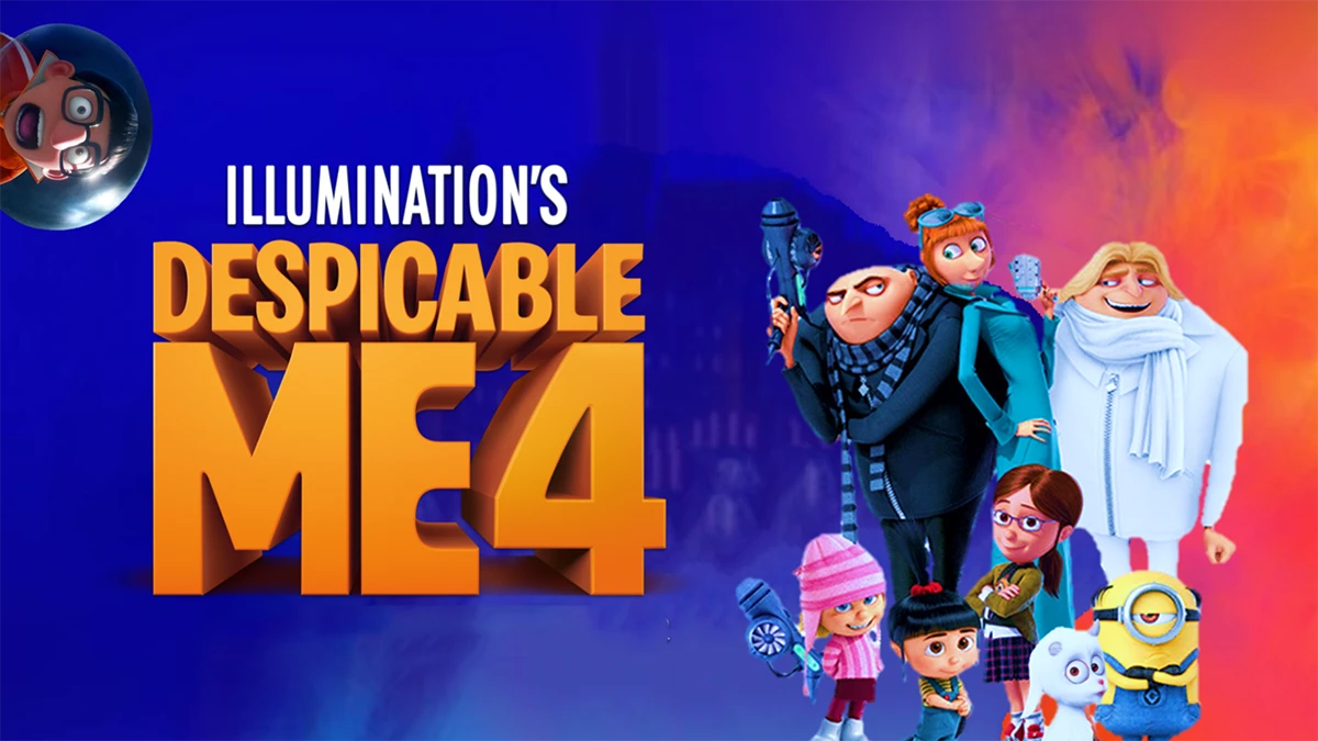Despicable Me 4 2024 poster
