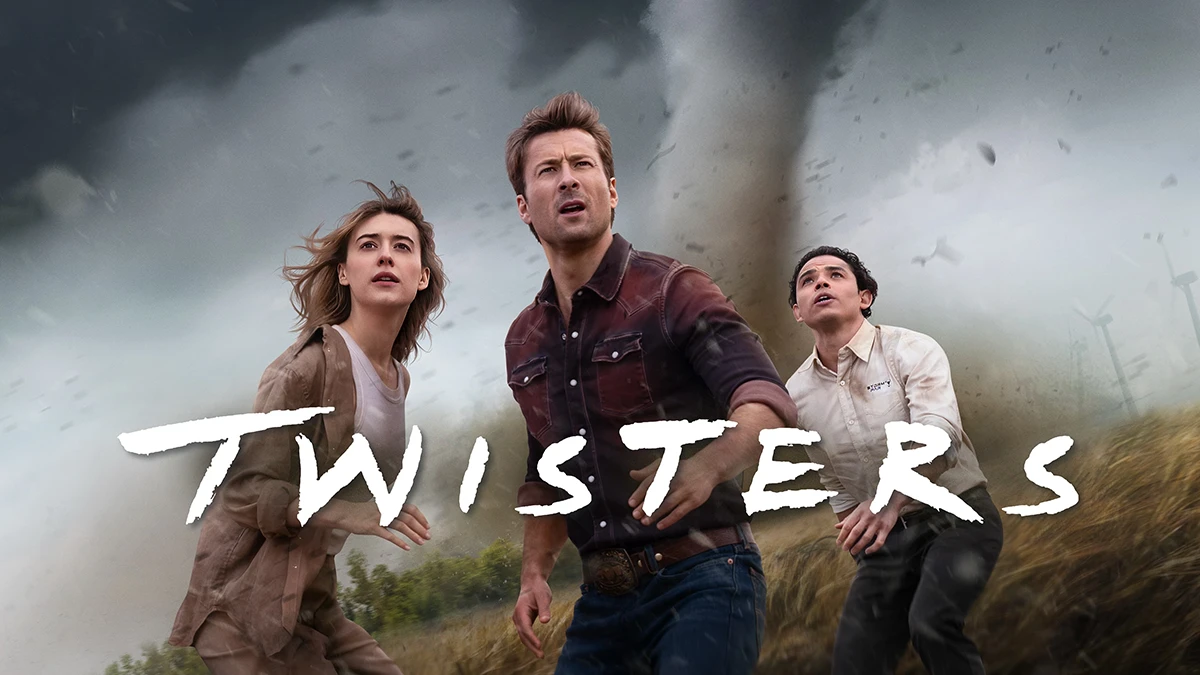 Twisters 2024 poster