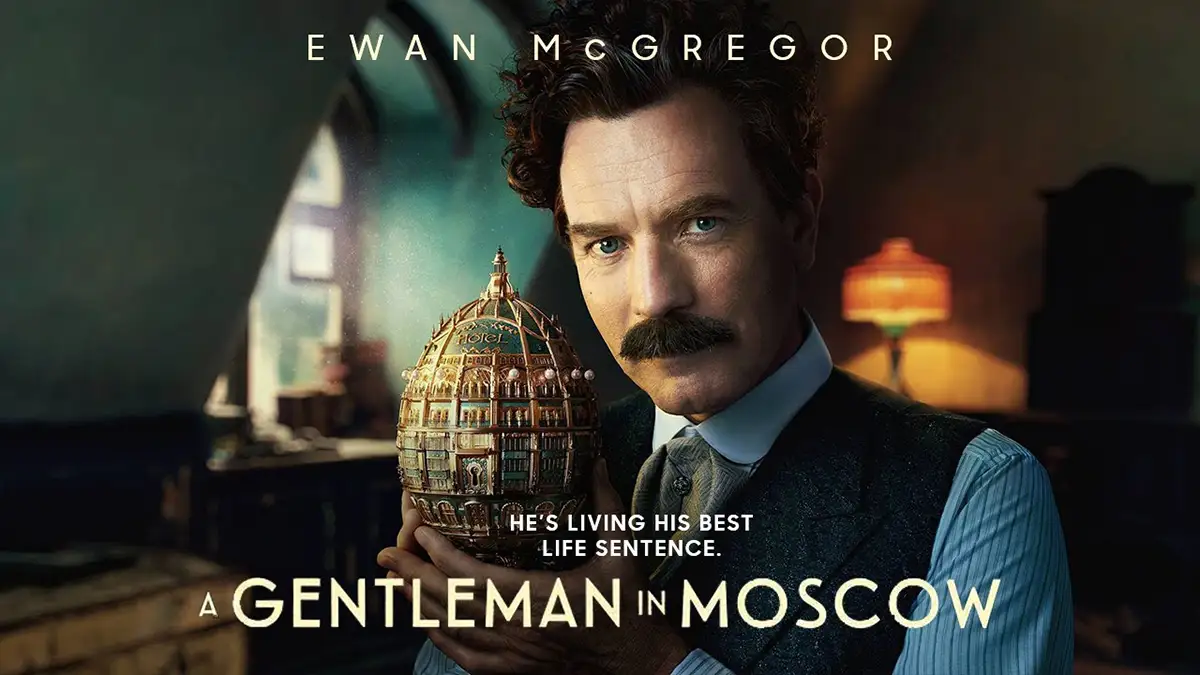 A Gentleman in Moscow 2024 poster