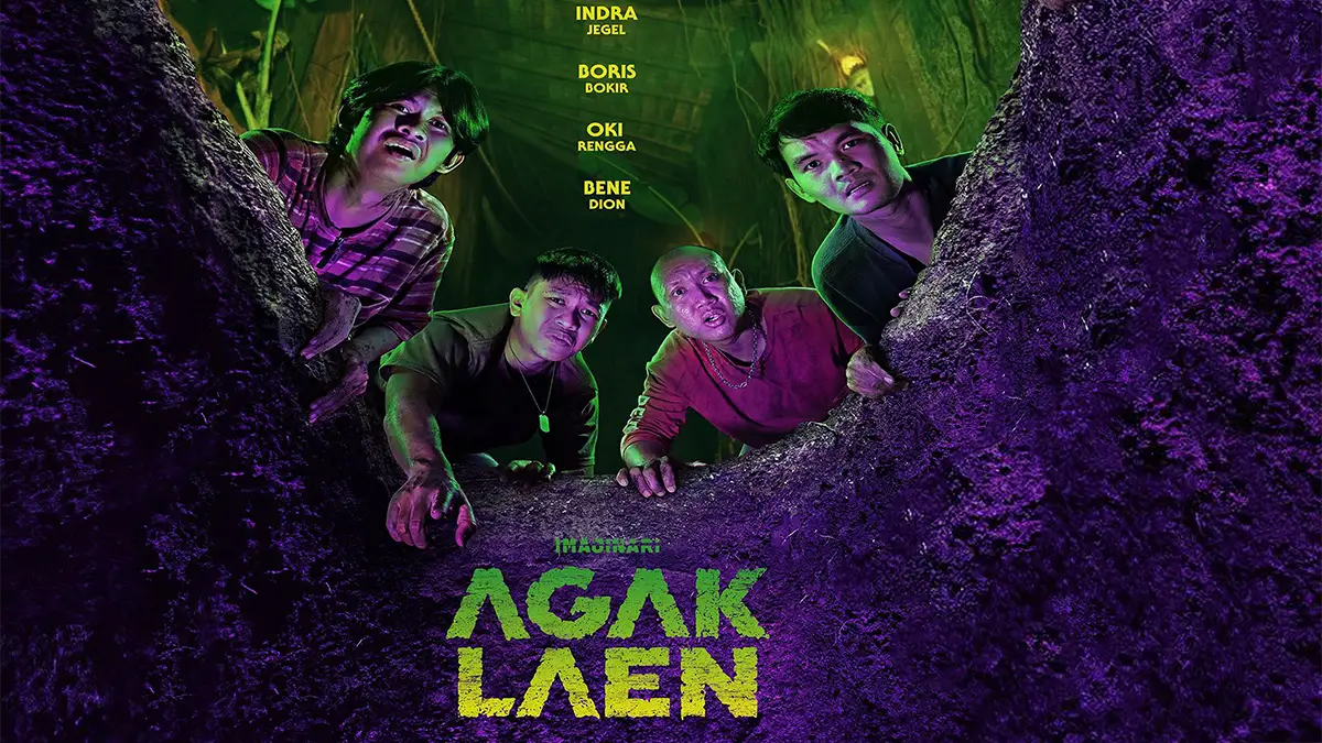 Agak Laen 2024 poster