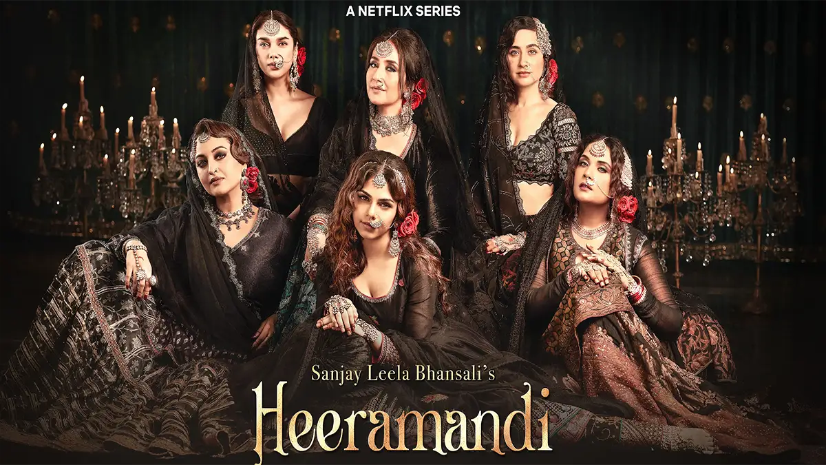Heeramandi - The Diamond Bazaar 2024 poster