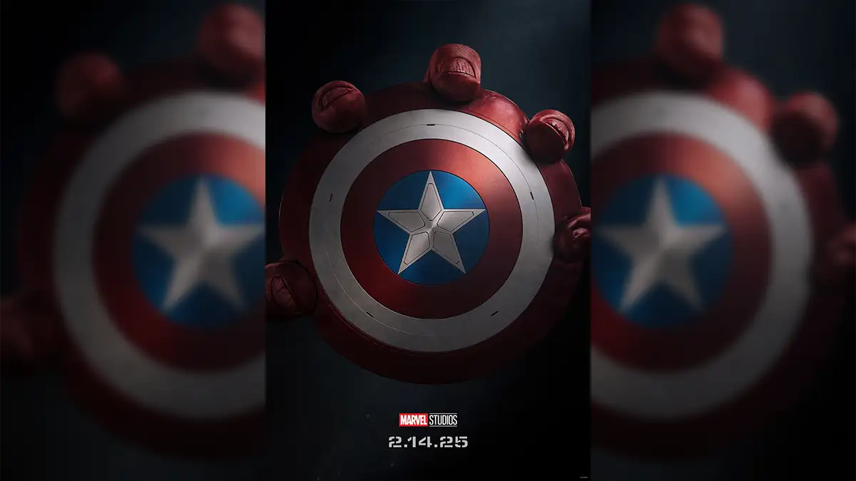 Captain America: Brave New World 2025 poster