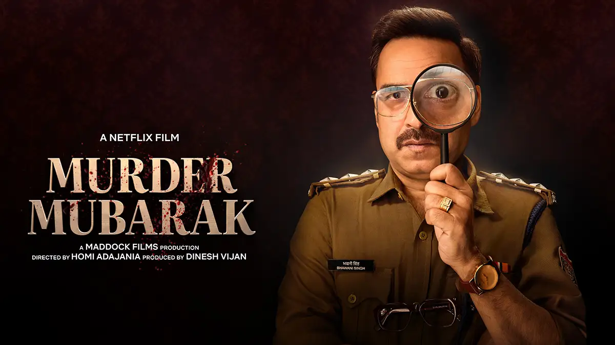 Murder Mubarak 2024 poster