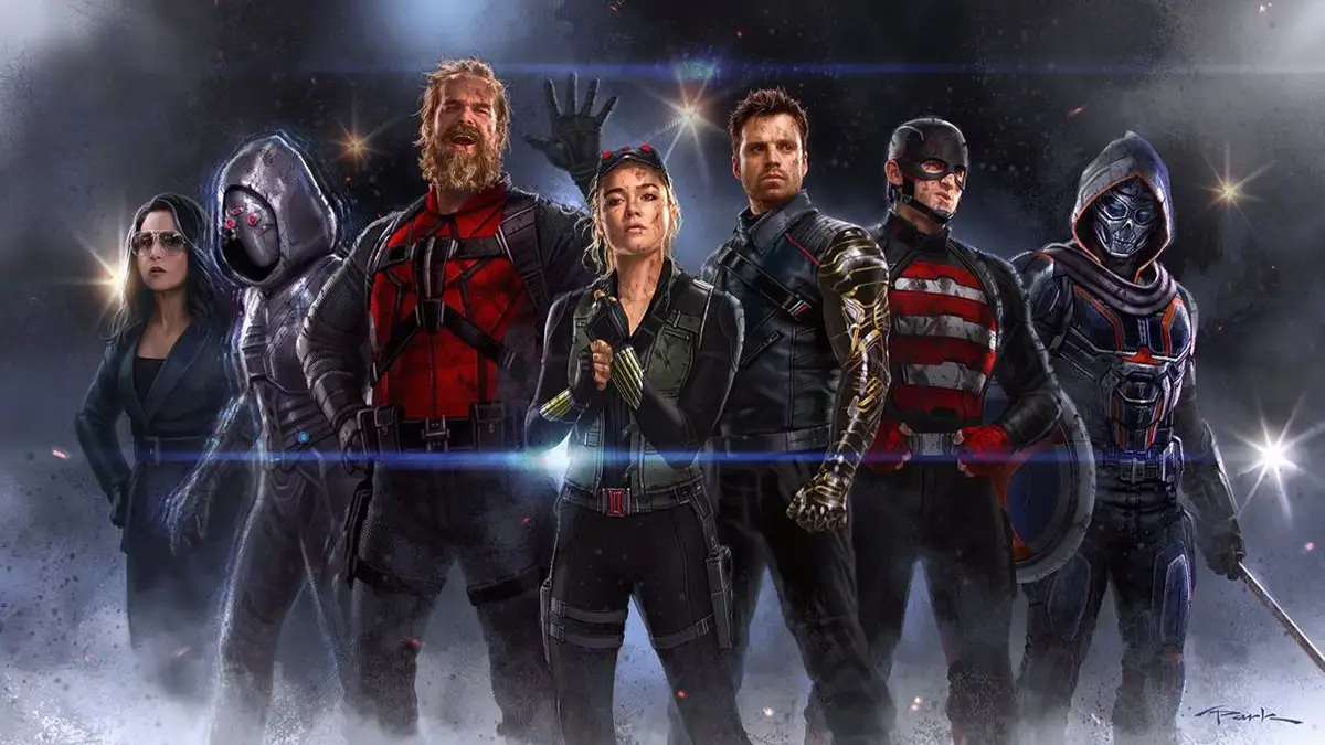 Thunderbolts 2025 poster