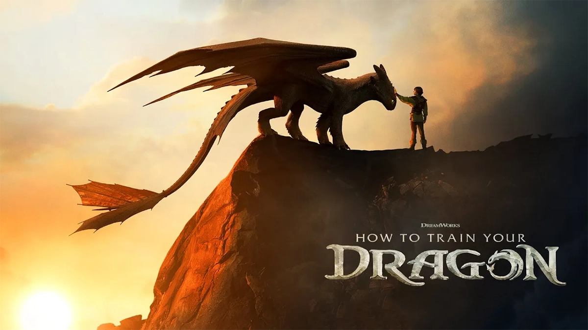 How to Train Your Dragon 2025 poster
