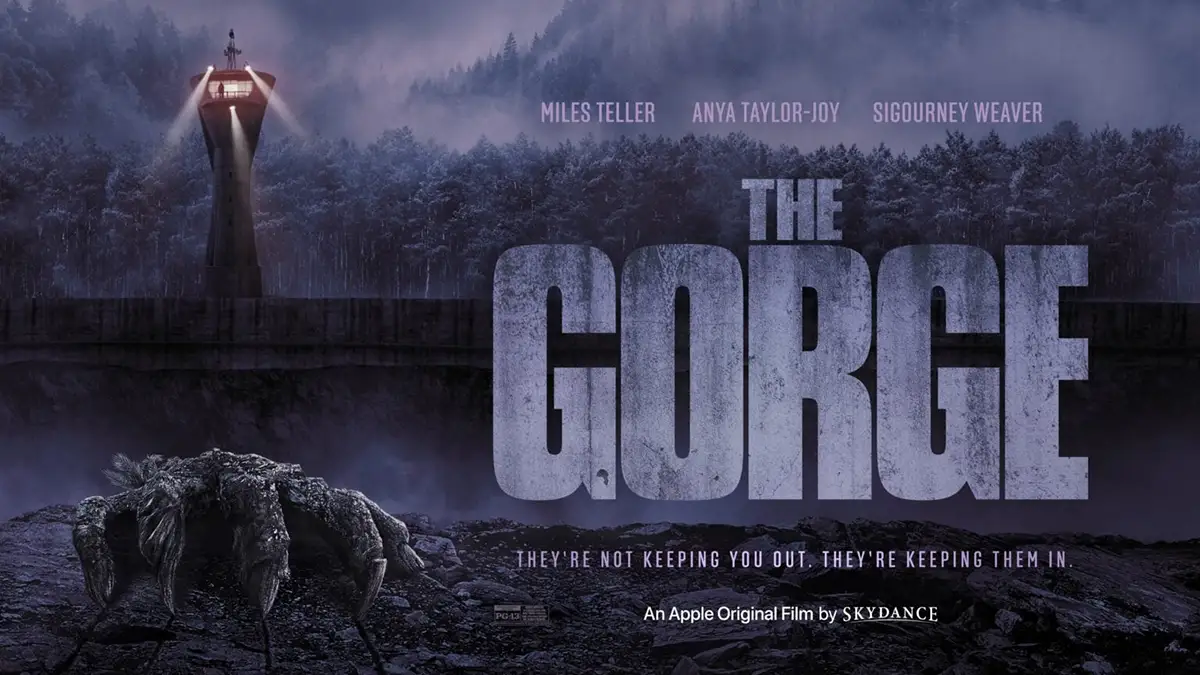 The Gorge 2025 poster