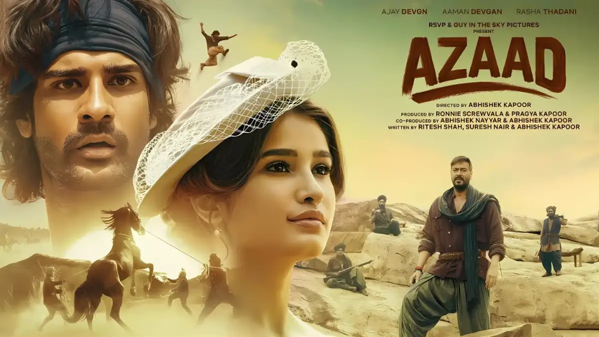 Azaad 2025 poster