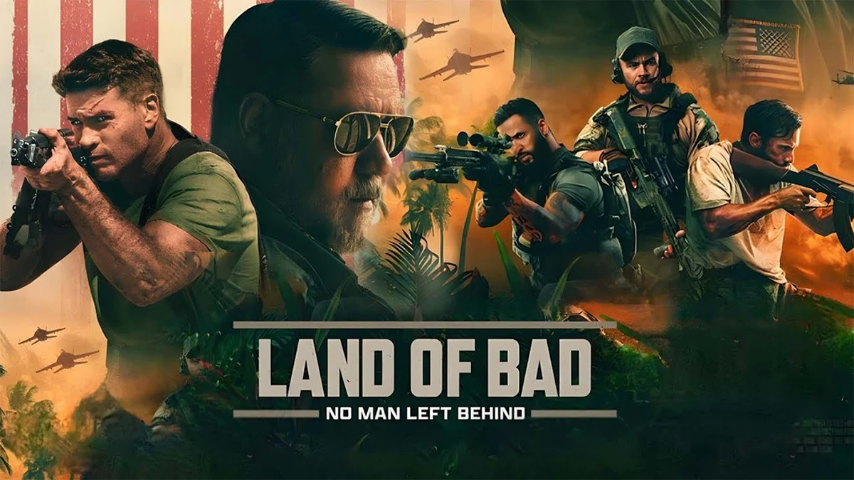 Land of Bad 2024 poster