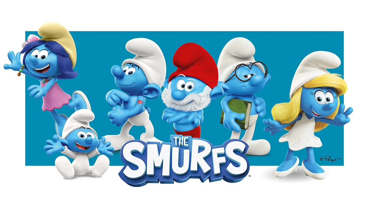 Smurfs 2025 poster